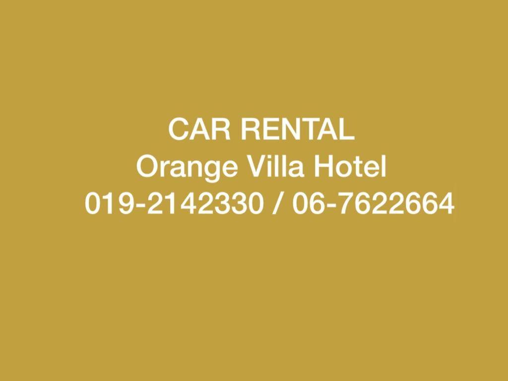 Orange Villa Hotel Near Palm Mall Seremban Eksteriør bilde